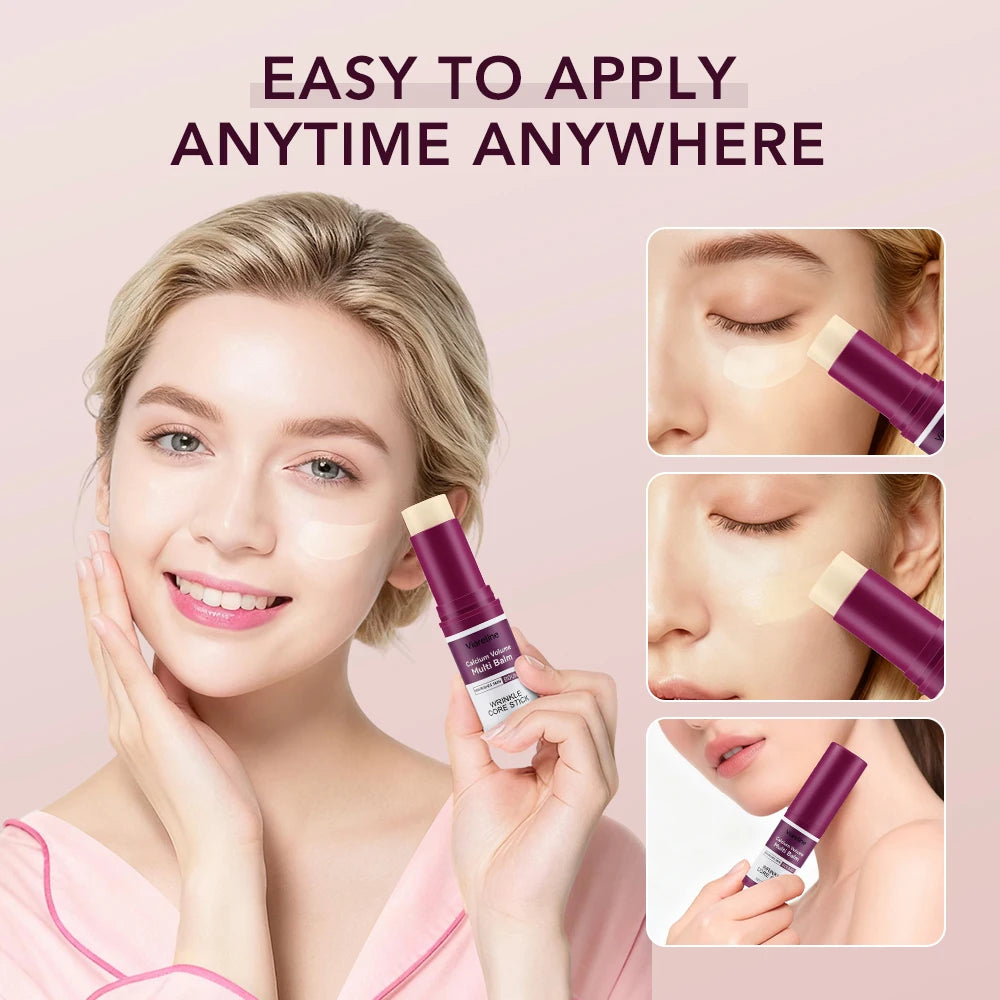Moisturizer Stick Wrinkle Hydrating Lip Eye Neck Cream Enhanced Barrier Smooth Texture Multi Balm Hydrating Lip Eye Neck Cream